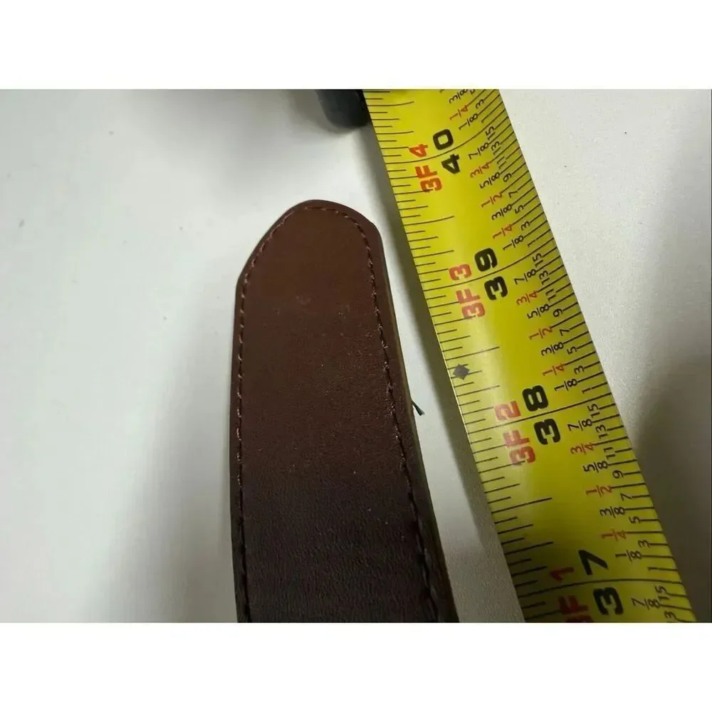 Target Brown Faux Leather Belt Size M